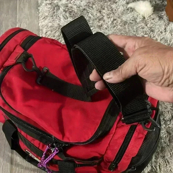 Vintage LLBean duffel canvas duffel bag - Picture 7 of 13